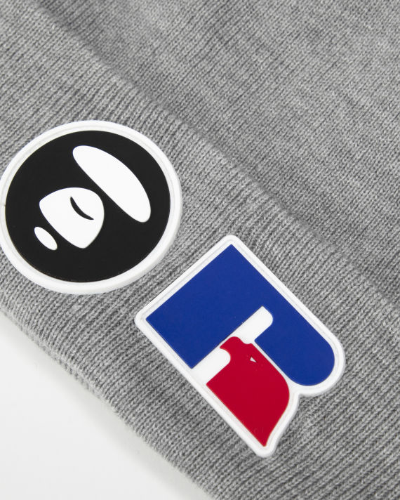 X Russell Athletic Moonface patch beanie image number 2