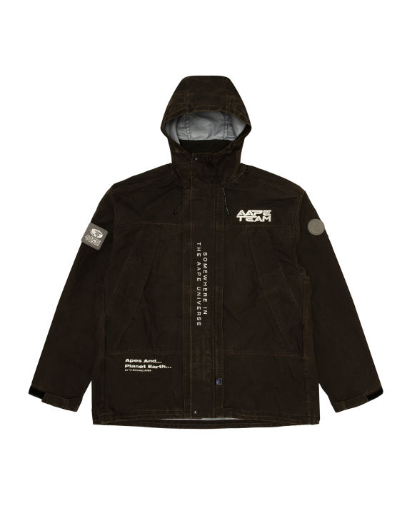 Moonface hooded reversible jacket image number 2