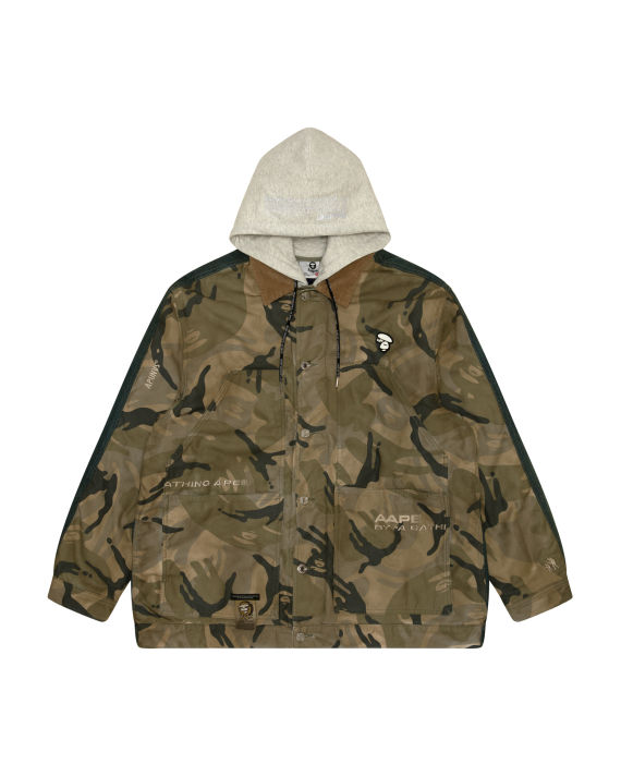 AAPE Reversible camo-printed quilted jacket | ITeSHOP