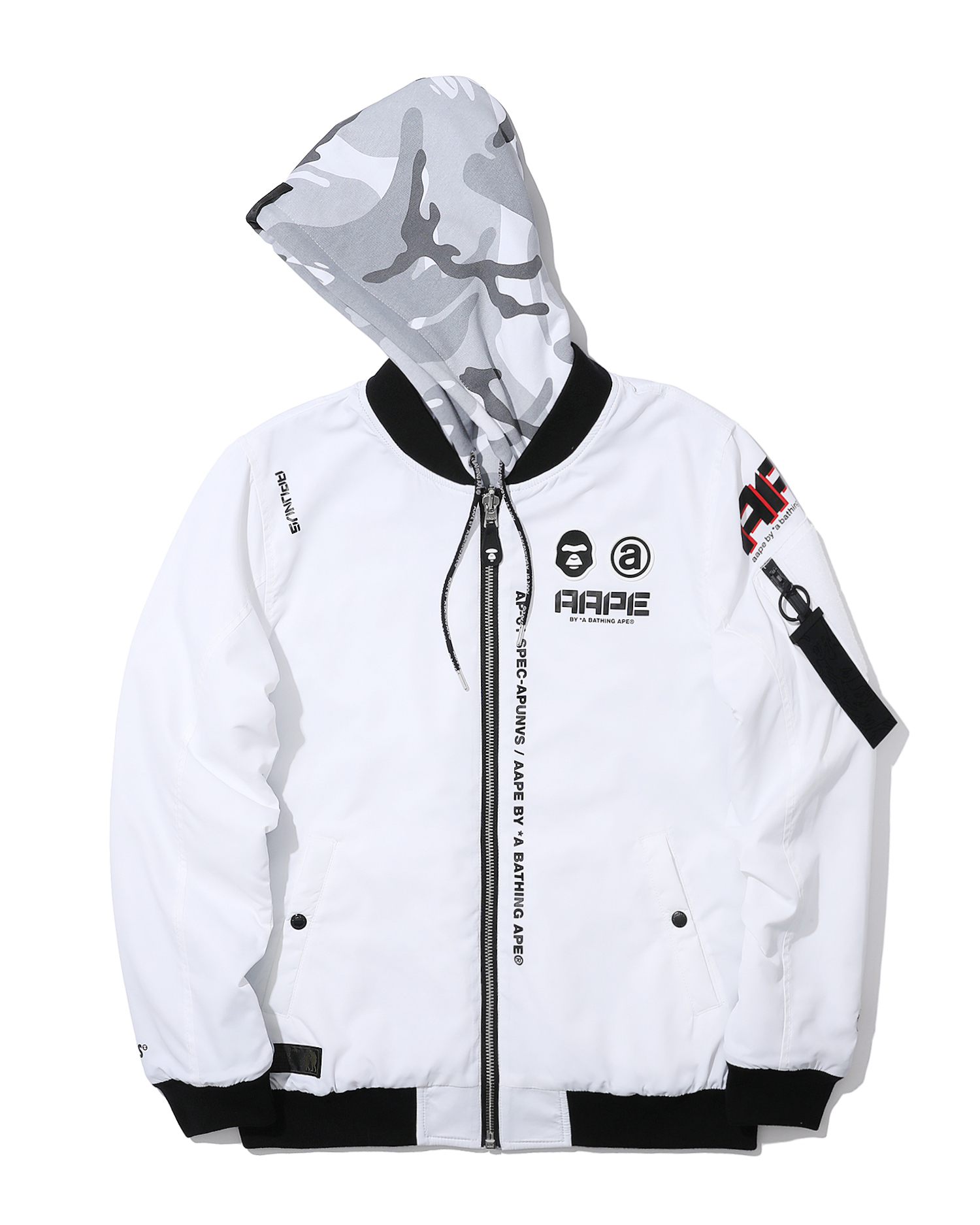 AAPE Reversible camo zip jacket | ITeSHOP