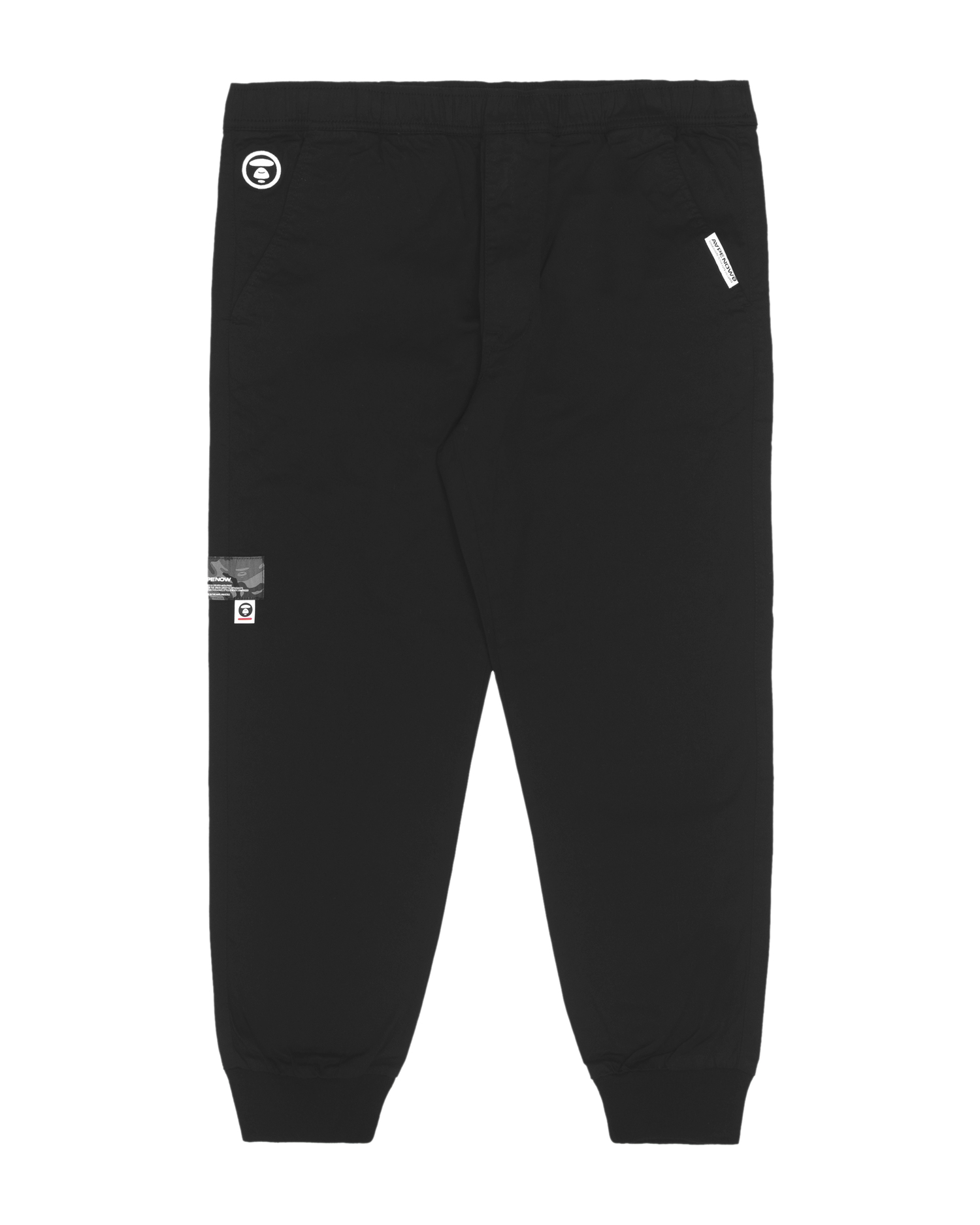 AAPE Moonface embroidered twill pants | ITeSHOP