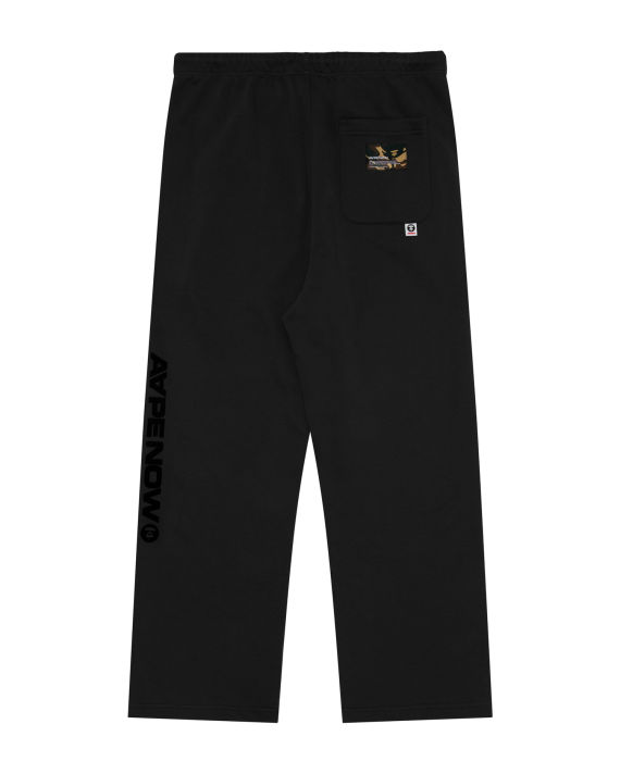 Moonface patch straight sweatpants image number 1
