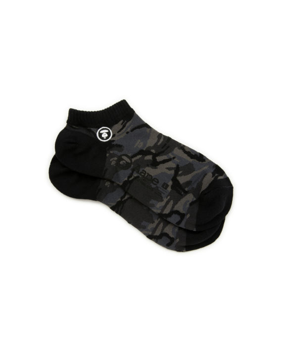 Moonface camo ankle socks image number 1
