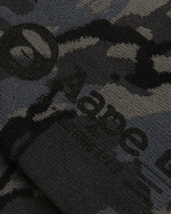 Moonface camo ankle socks image number 2