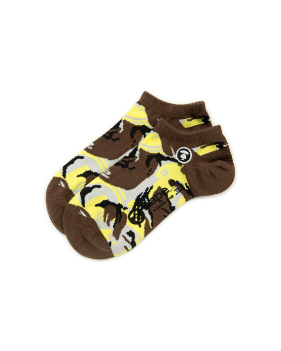 AAPE Moonface camo ankle socks