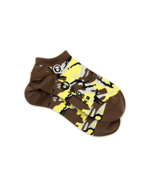 AAPE Moonface camo ankle socks