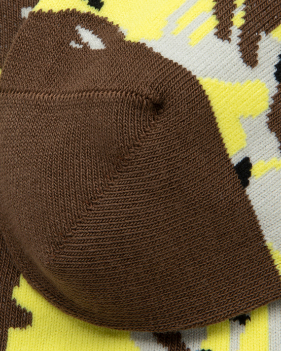 AAPE Moonface camo ankle socks