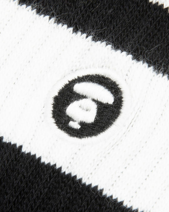 Moonface striped crew socks image number 3