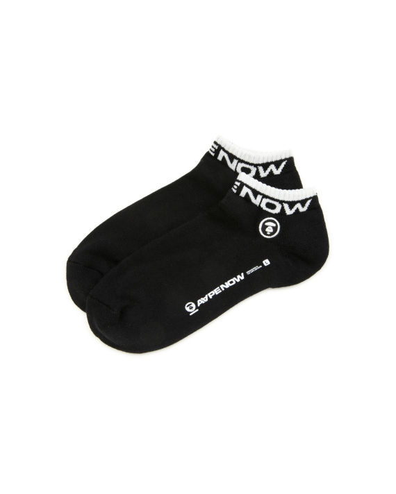 Moonface embroidered ankle socks image number 0
