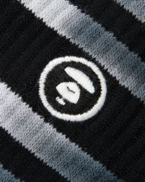 Moonface tie-dye striped socks image number 3