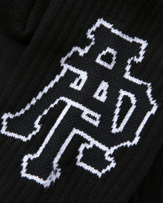 Moonface graphic ribbed socks image number 4