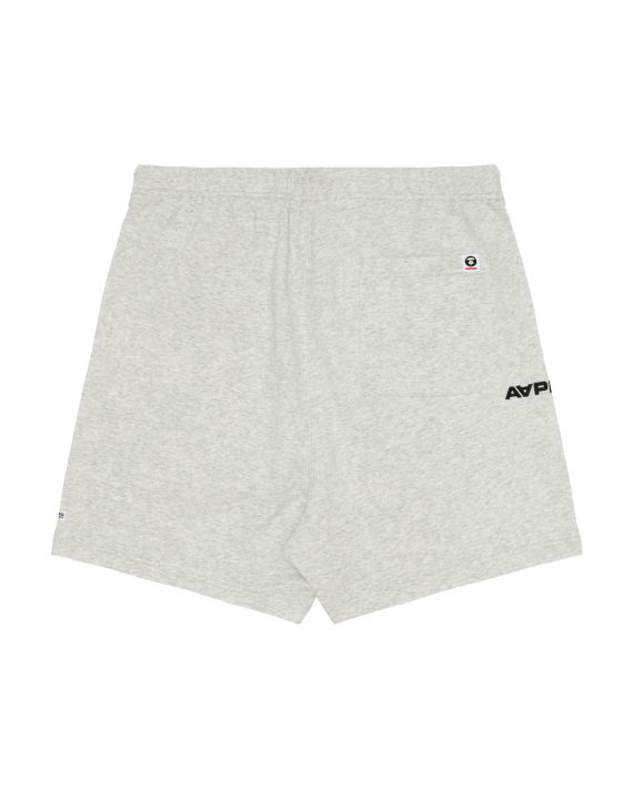 Moonface embroidered sweat shorts image number 1