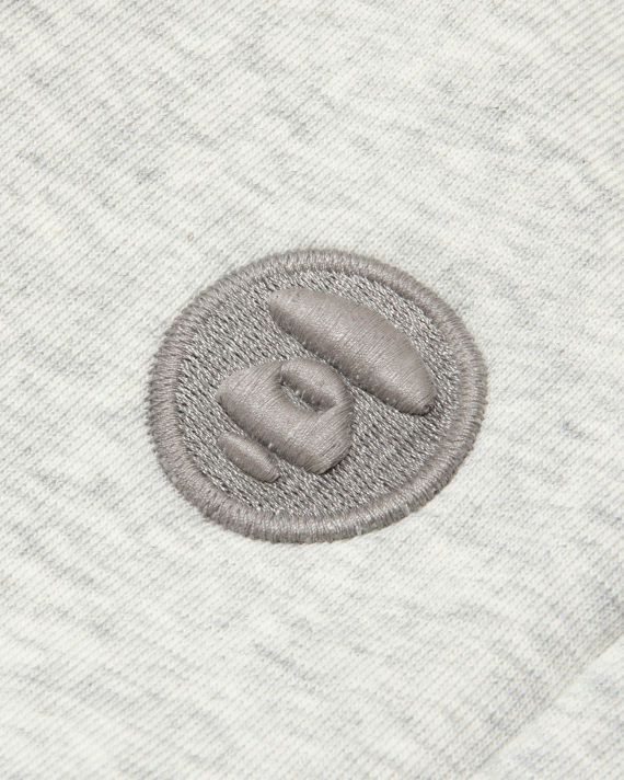 Moonface embroidered sweat shorts image number 3
