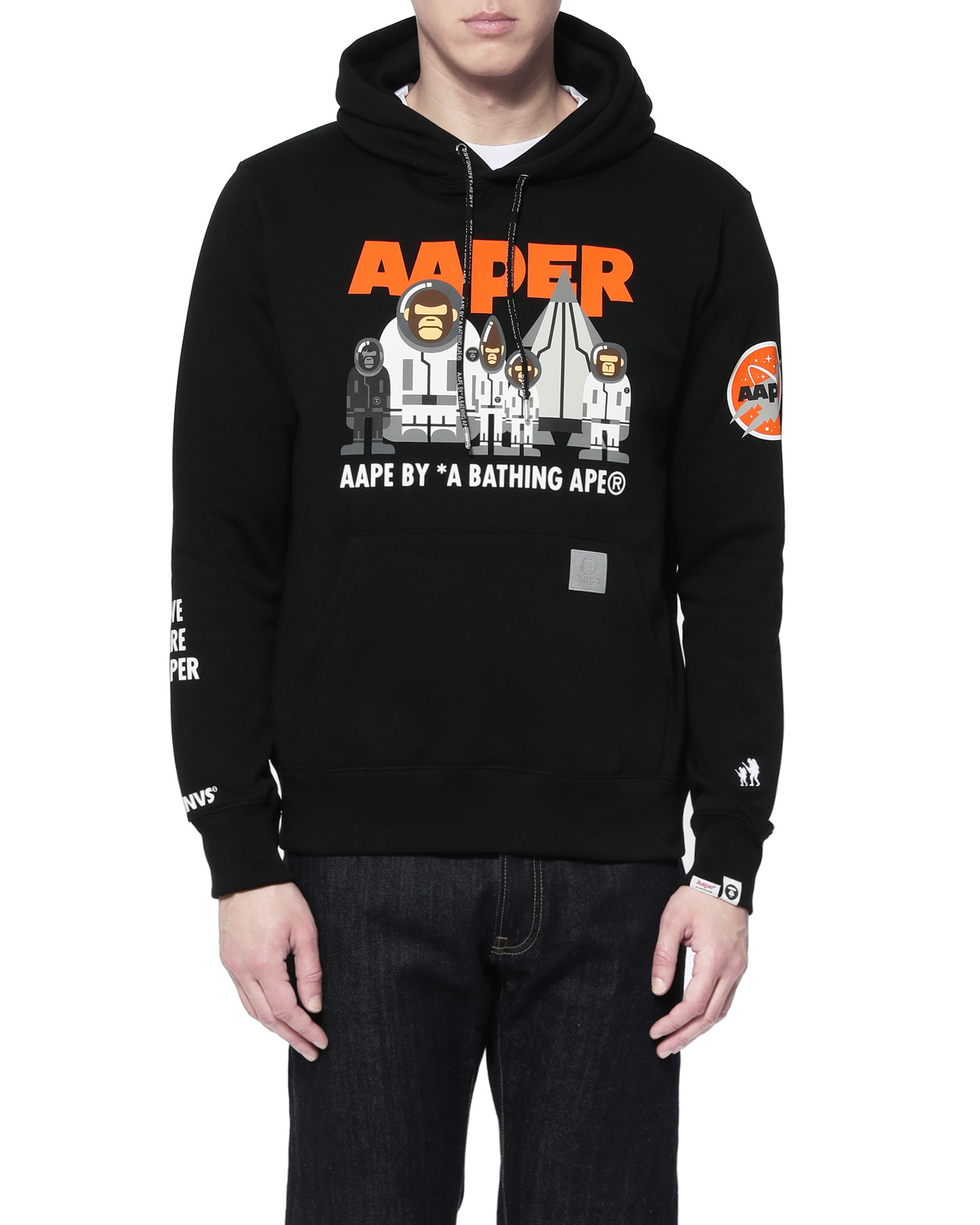 Aaper graphic logo hoodie