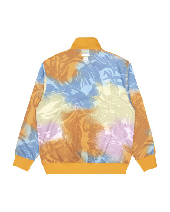 Moonface camo patterned track jacket image number 1