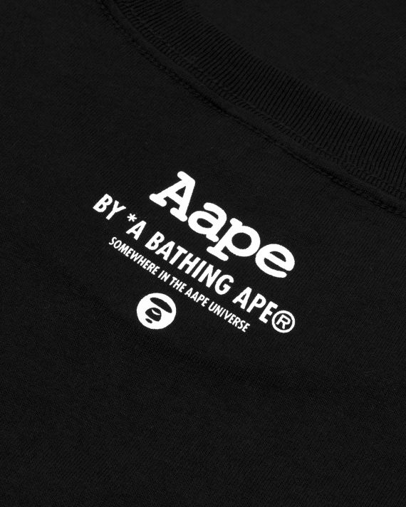 Logo Aape face tee image number 4