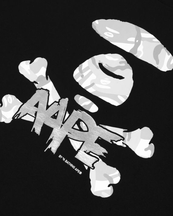 Aape face graphic tee image number 2