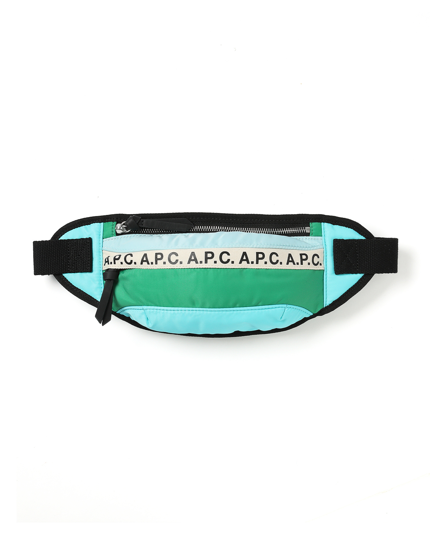 Logo tape waist bag