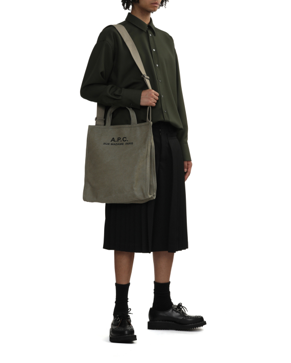 A.P.C. Récupération canvas shopping bag