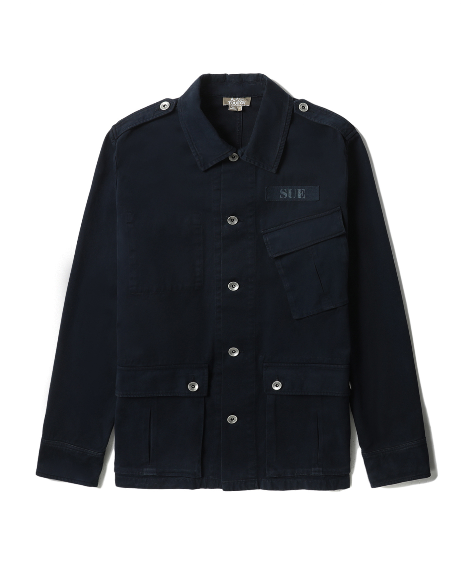 NEW人気A.P.C. military jacket Black ジャケット・アウター