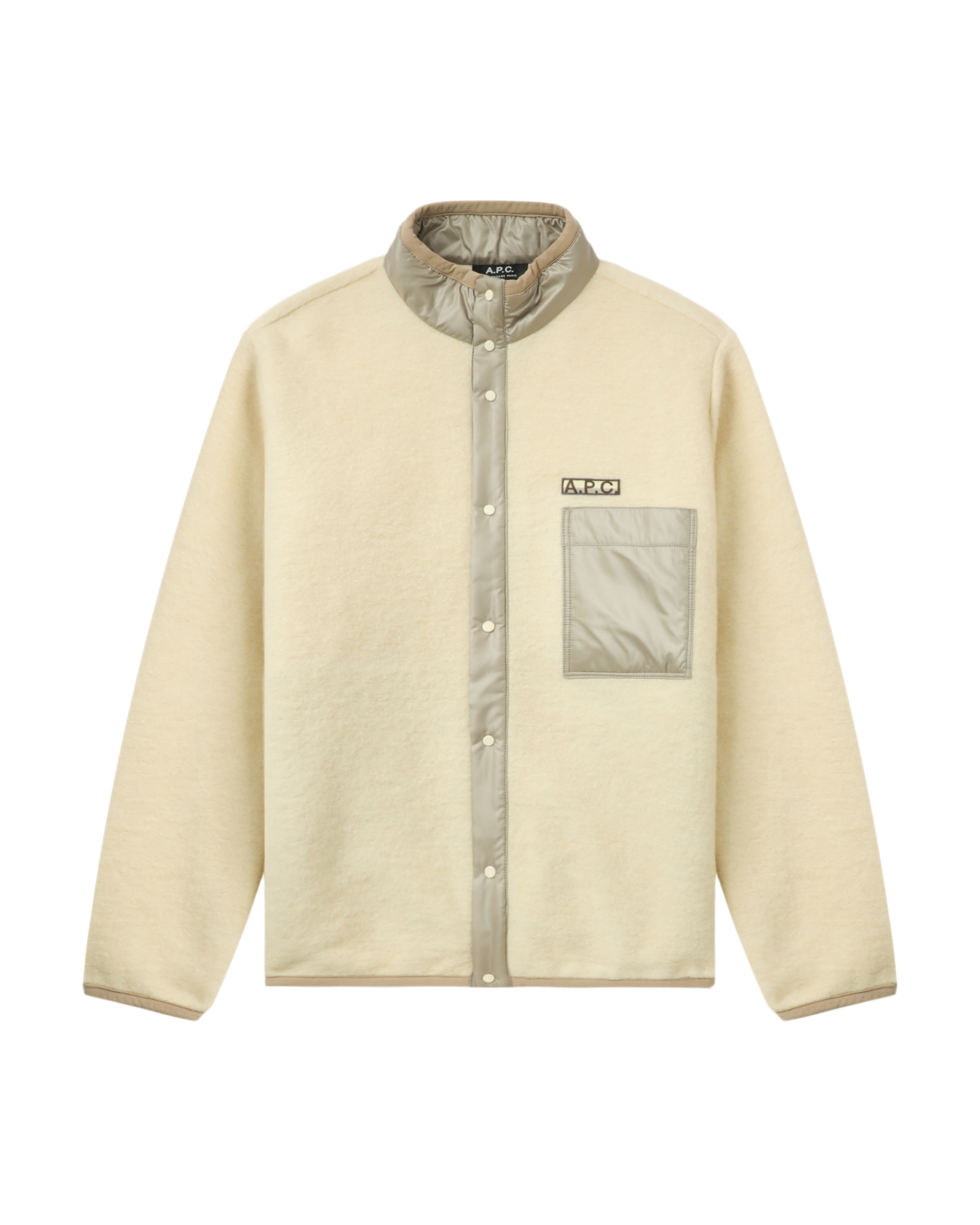 A. P.C. Ewan fleece jacket