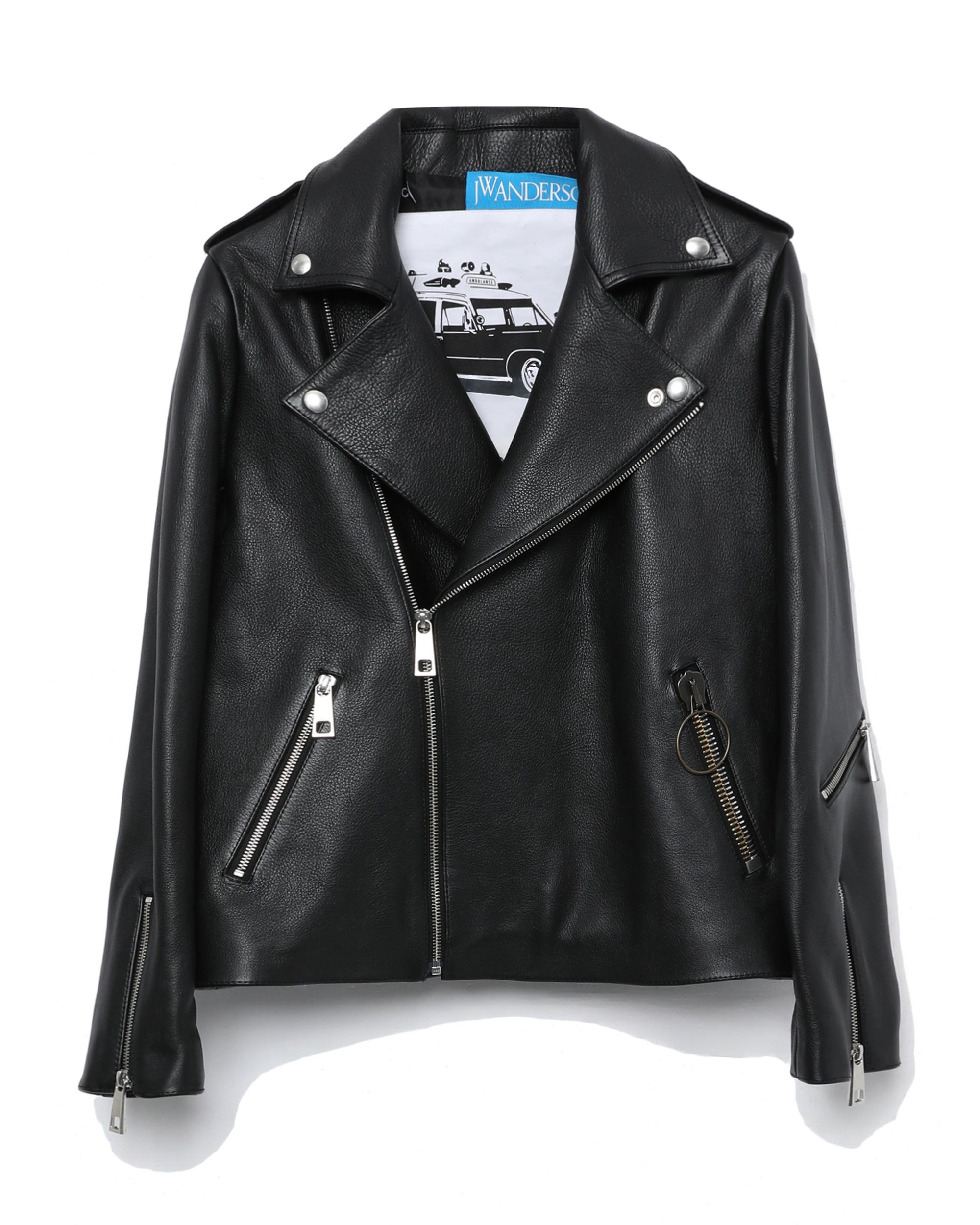A.P.C. X JW Anderson leather biker jacket | ITeSHOP