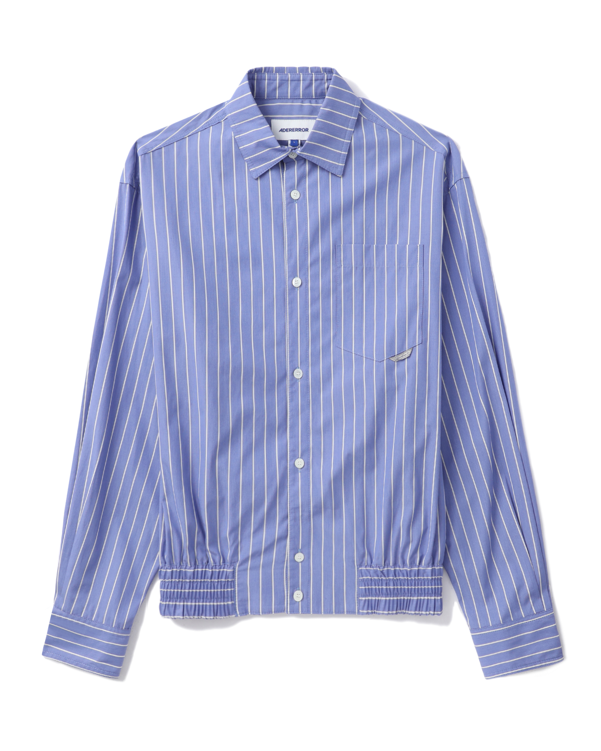 【ADER ERROR】ストライプシャツ L ADER ERROR】ストライプシャツ L