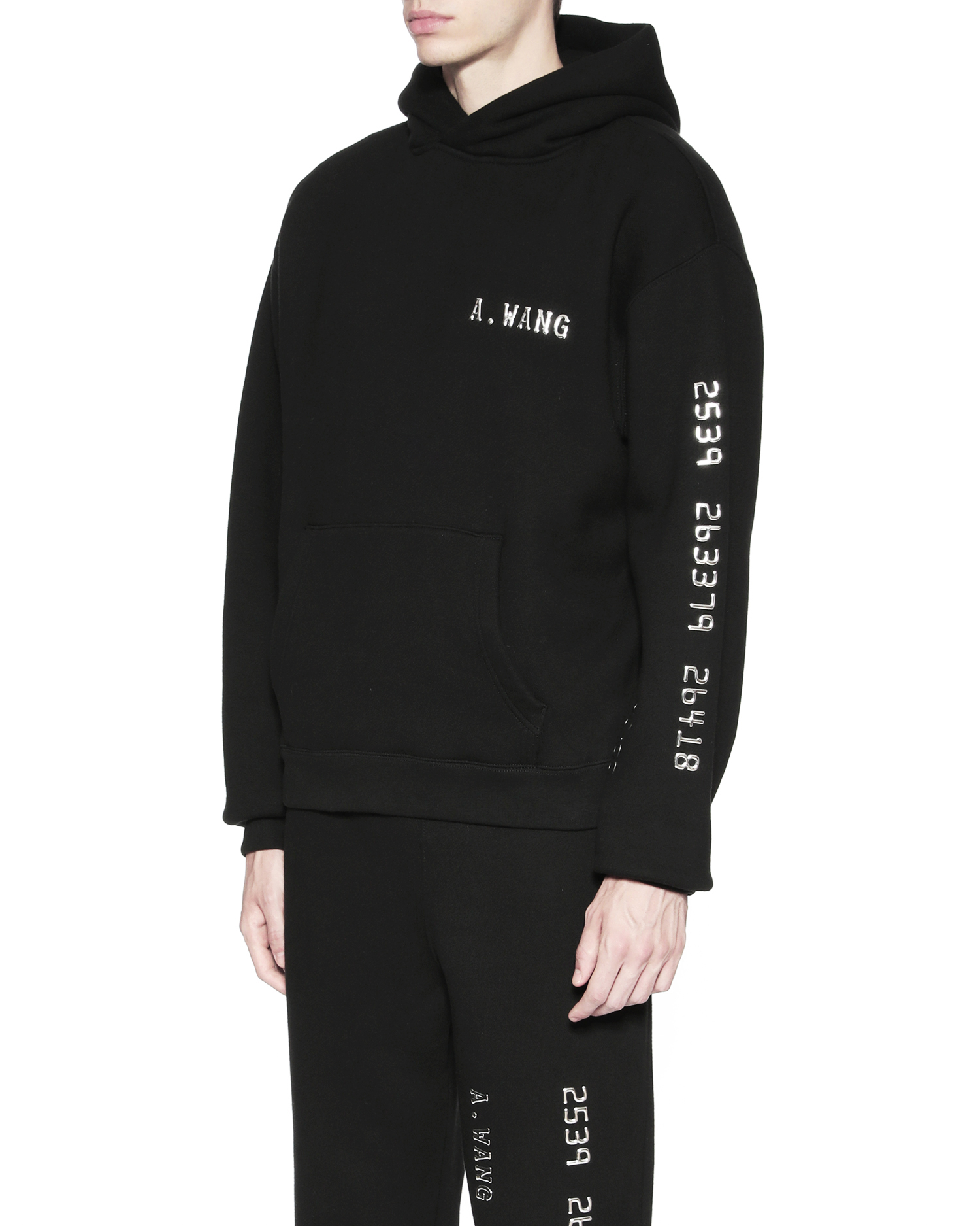 alexander wang credit card hoodie