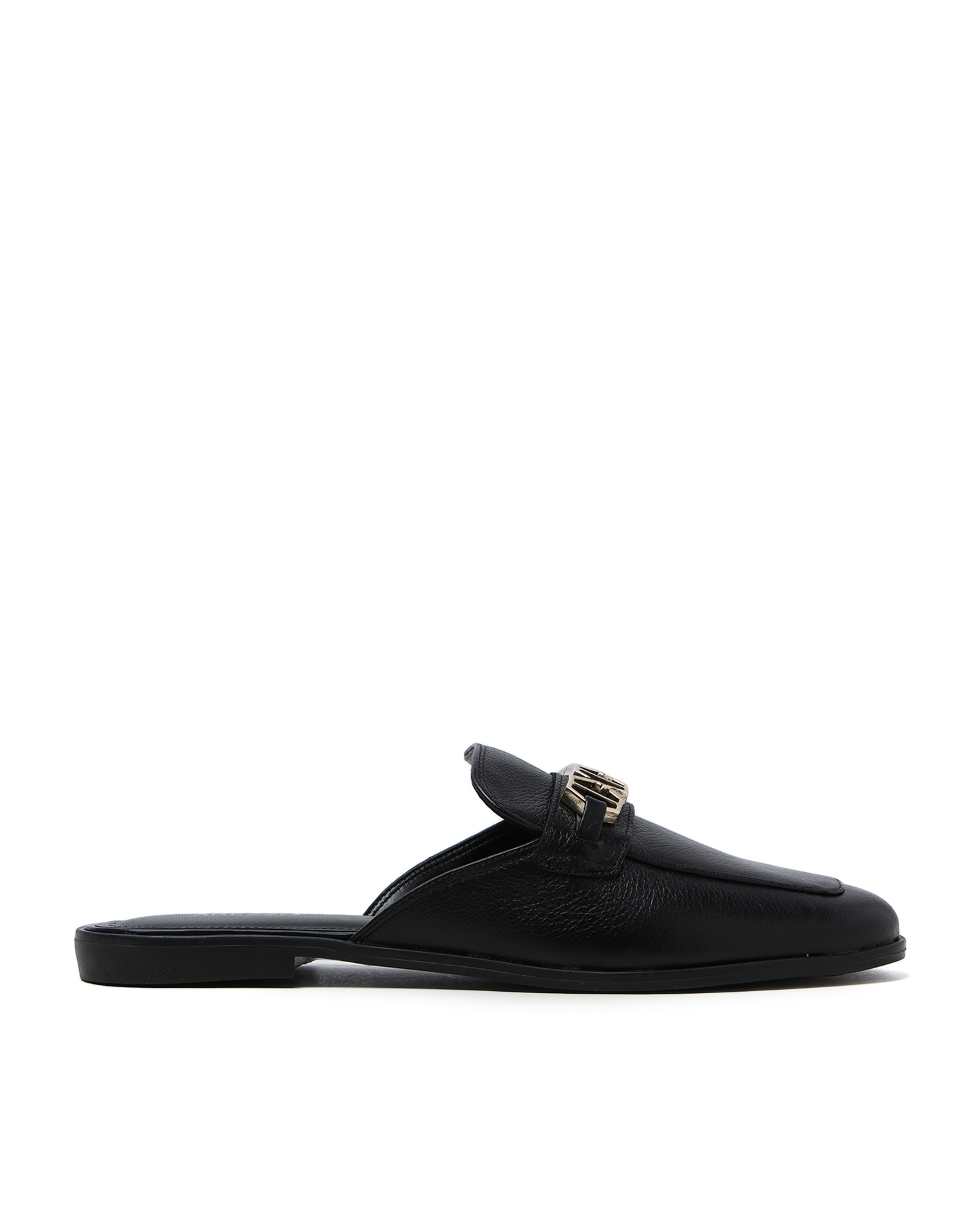 AREZZO Embellished leather slip ons ITeSHOP