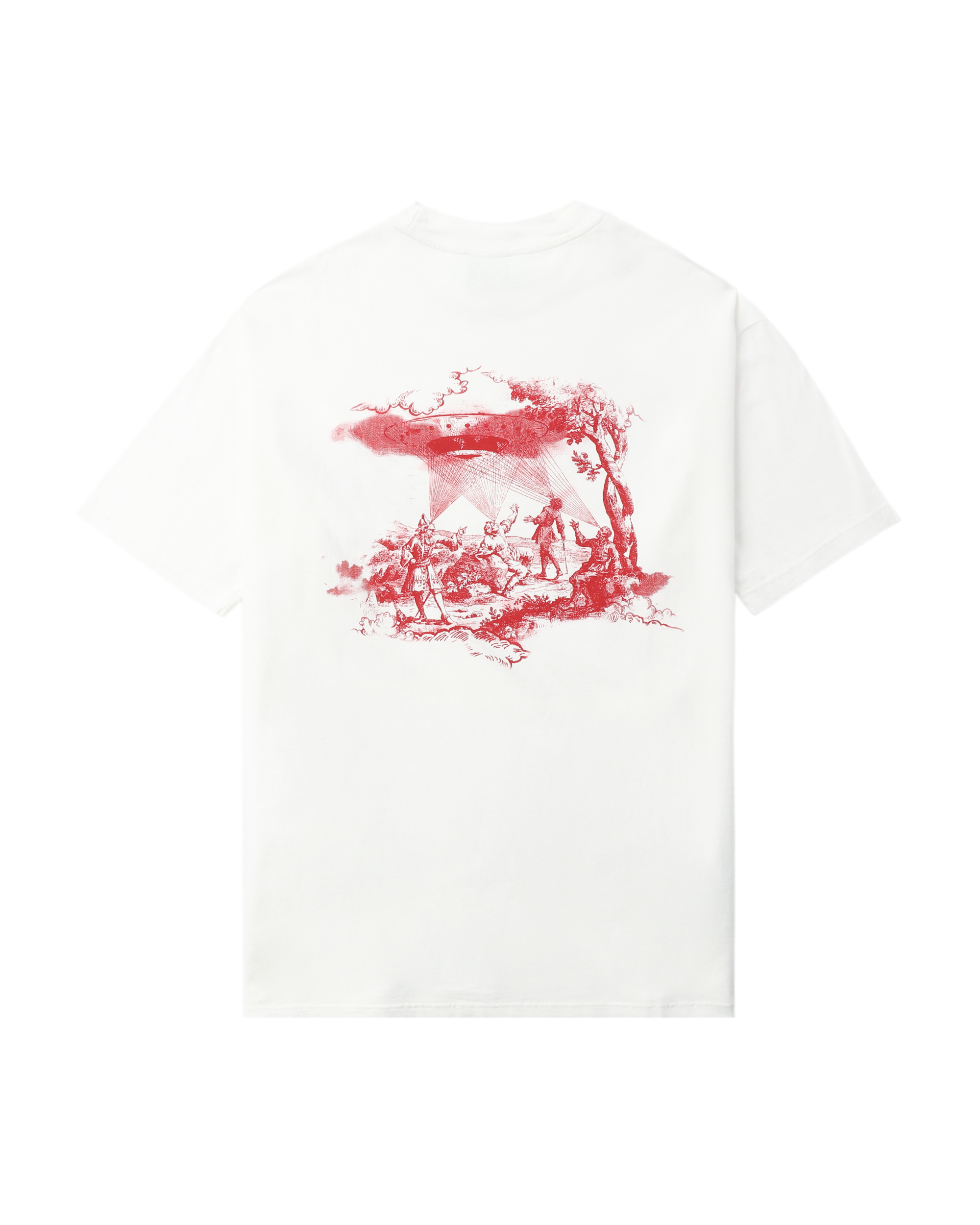 ★ARIES★ U UFO TOILE DE JOUY SS TEE OFF WHITE UFO Toile de Jouy SS Tee Off White – Aries