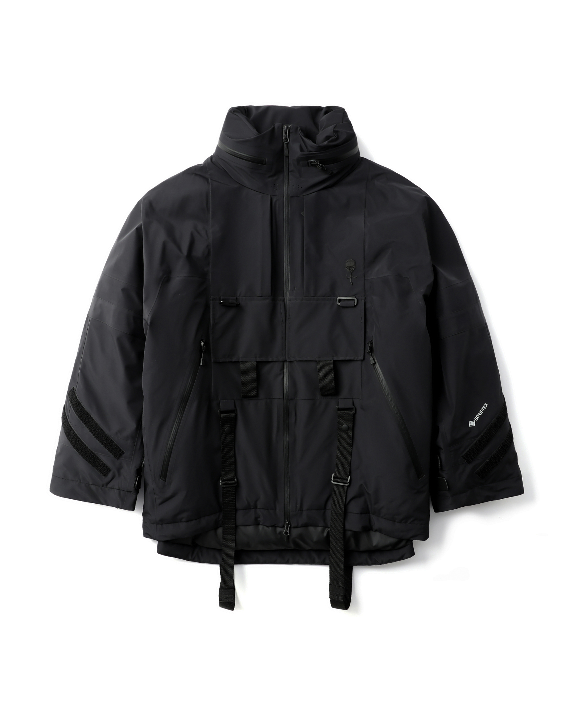 ALMOSTBLACK X D-VEC Gore-tex zip-up jacket | ITeSHOP