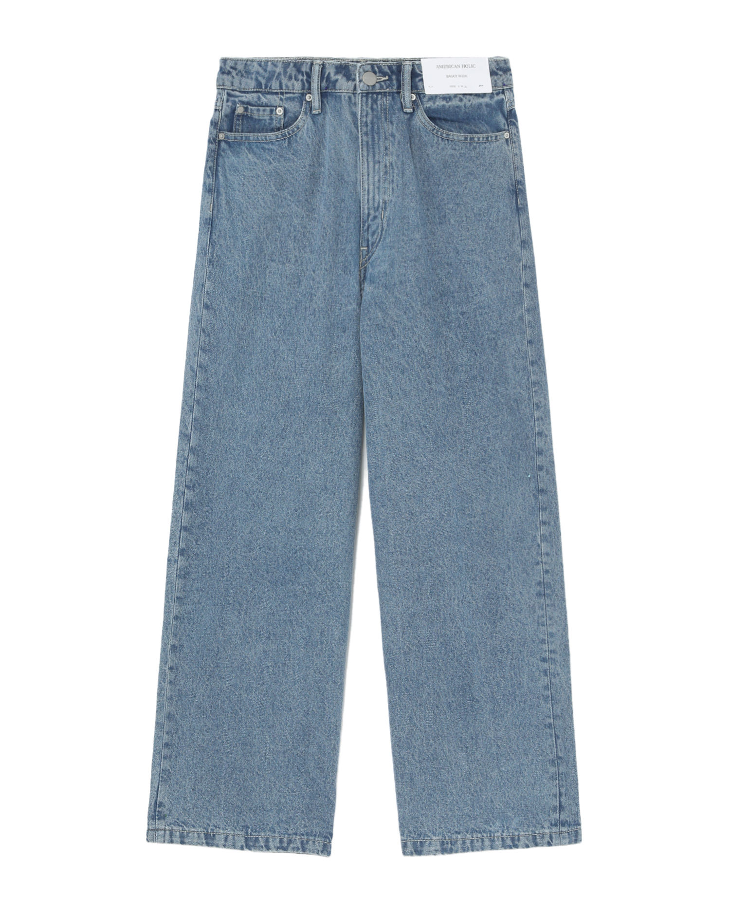 AMERICAN HOLIC Relaxed straight jeans | ITeSHOP