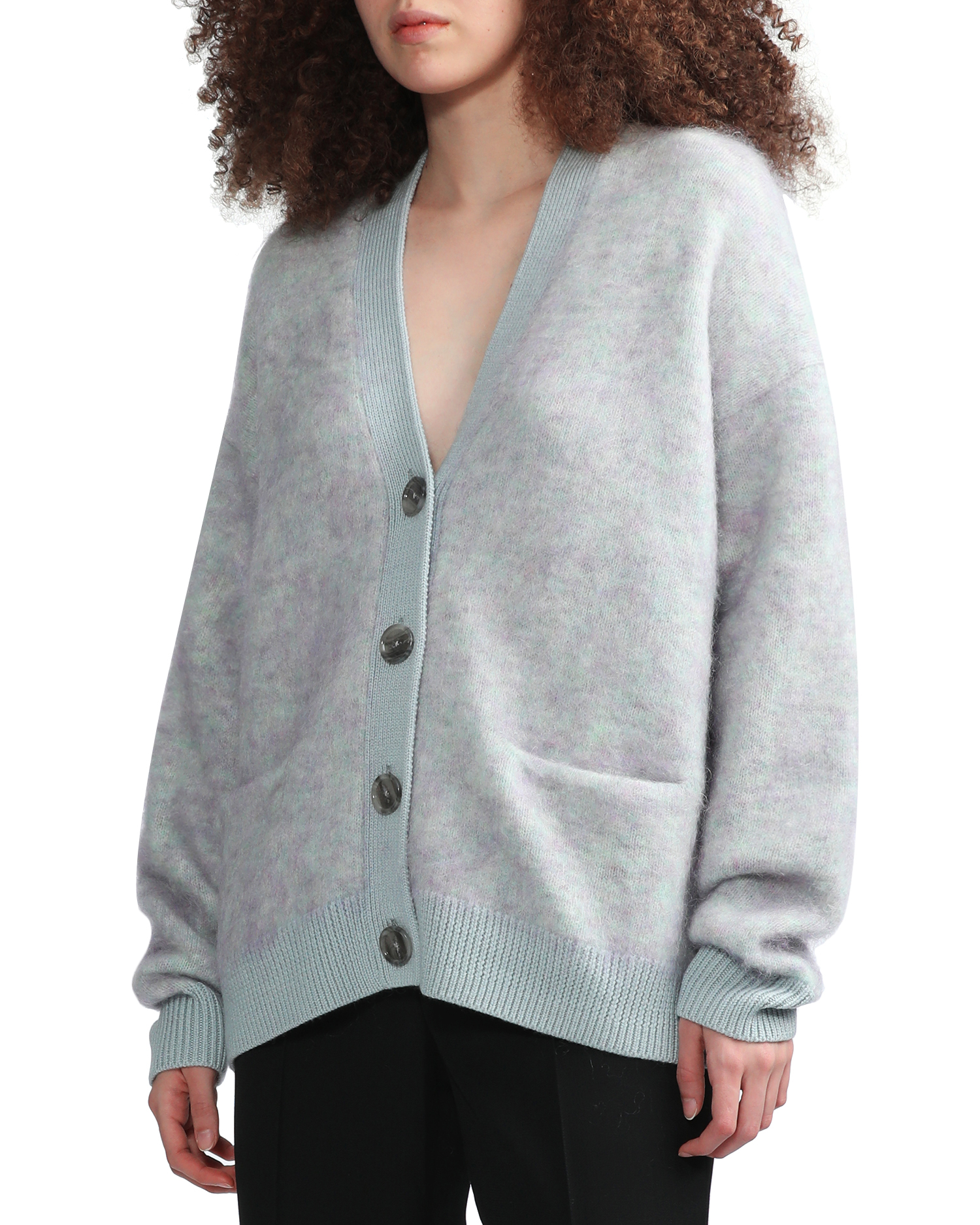 Acne Studios Wool mohair cardigan| ITeSHOP