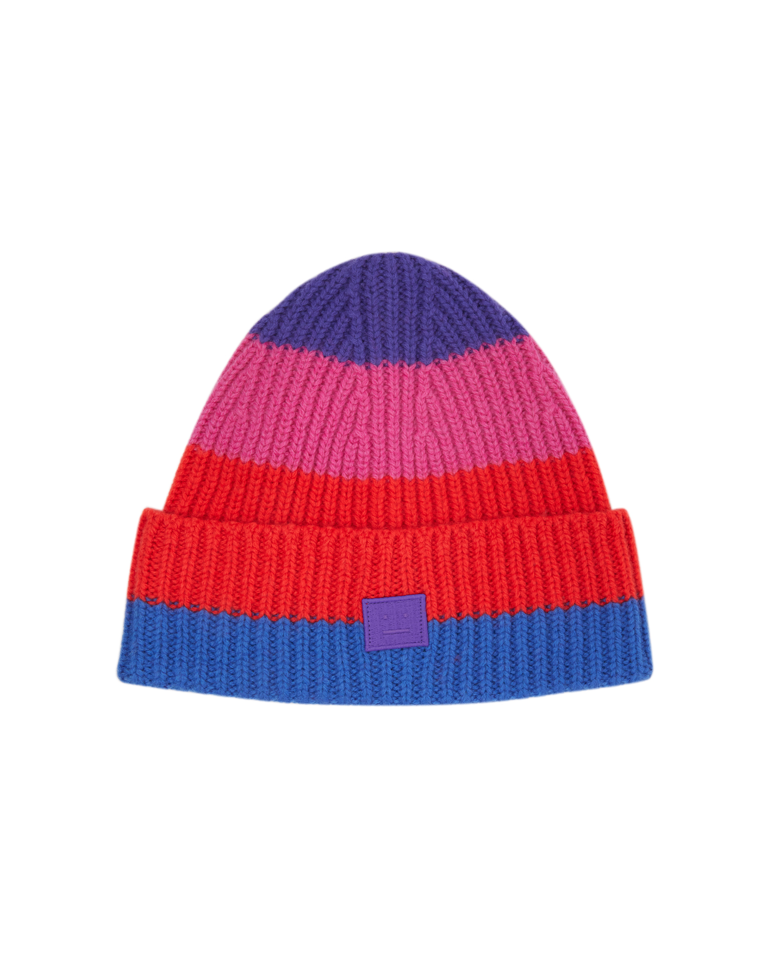 Acne Studios Ribbed beanie hat| ITeSHOP