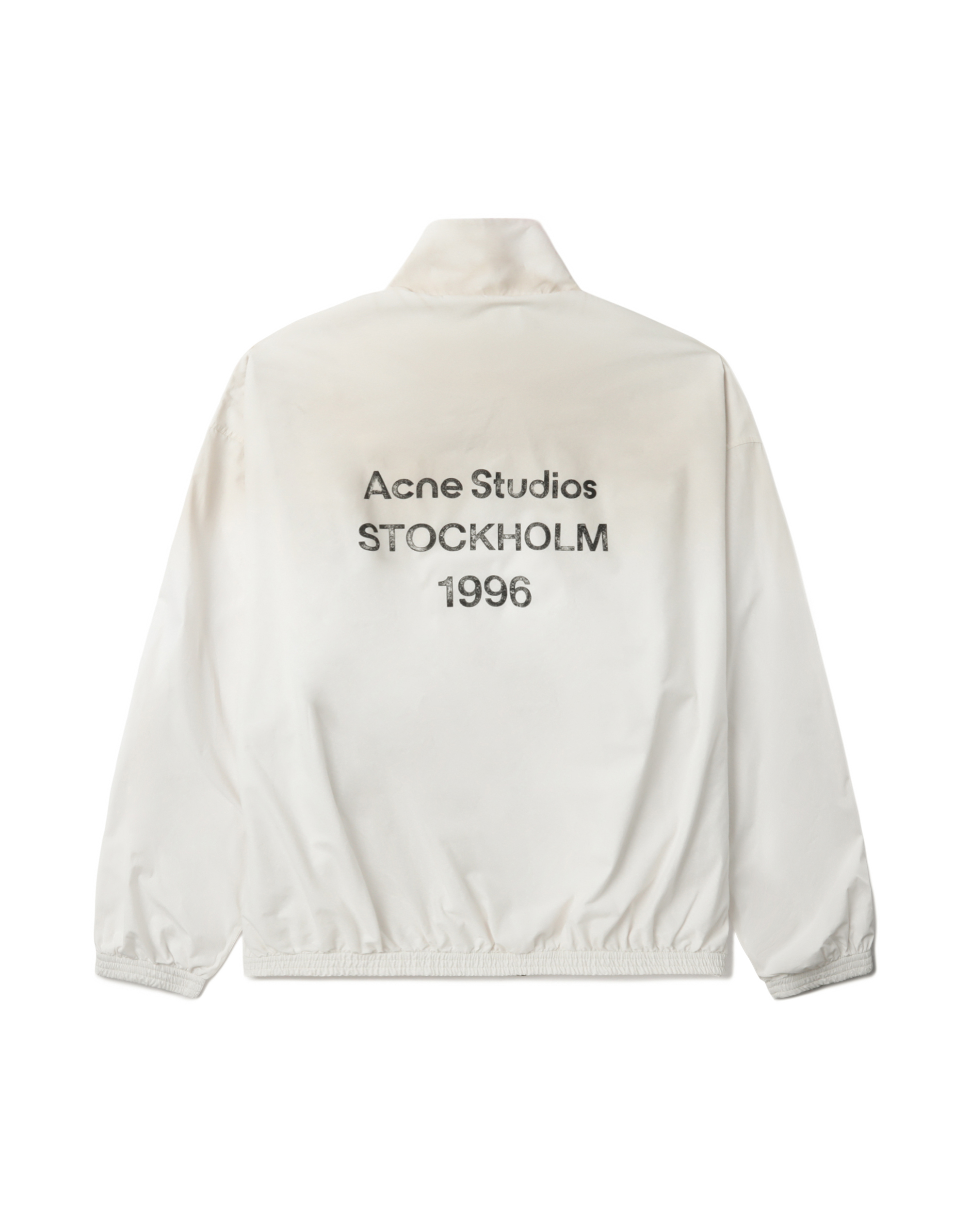 Acne Studios「1996」シリーズ ホワイトジャケット Acne Studios FW24 1996シリーズジャケット ホワイト Acne