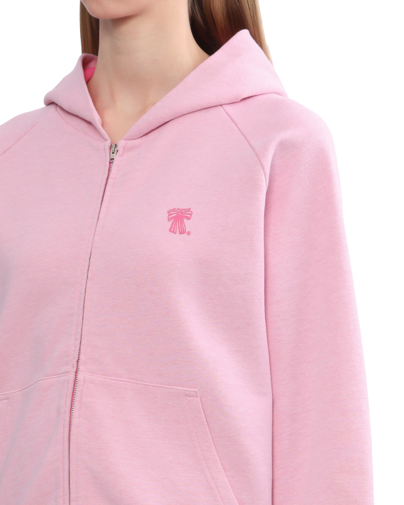 Acne Studios Logo zip up hoodie