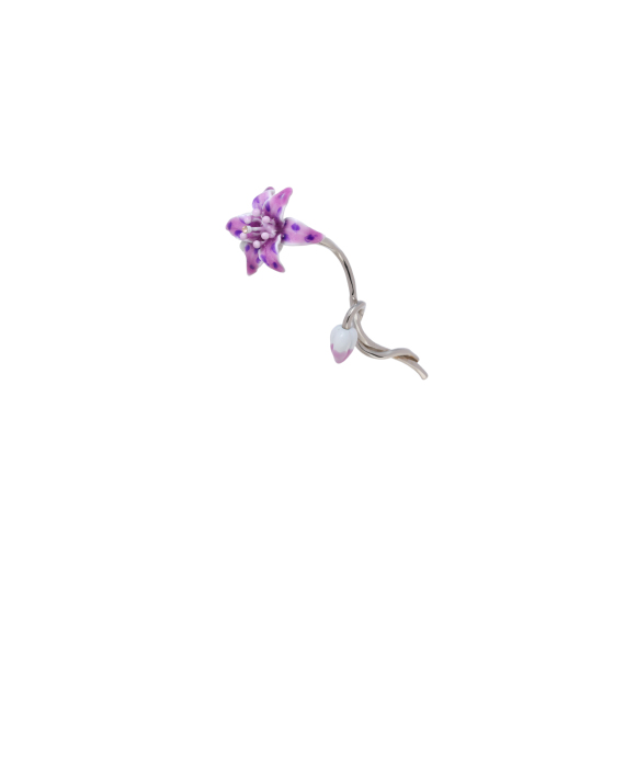 Acne Studios Flower earrings