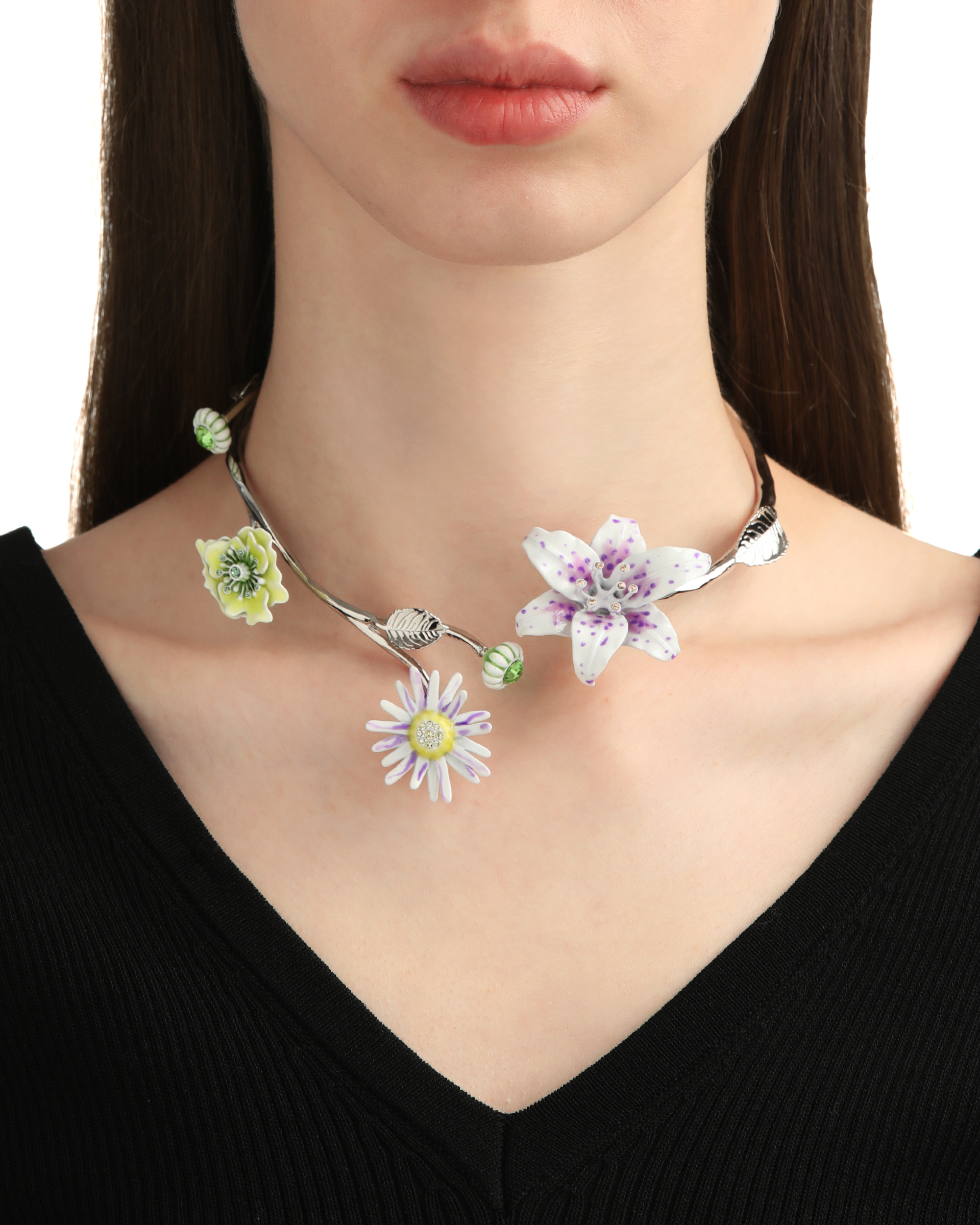 Acne Studios Flower necklace | ITeSHOP
