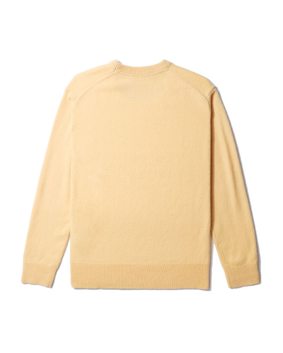 Crew neck knitted sweater image number 5