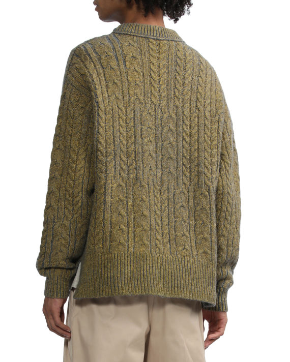 Crew neck wool blend jumper image number 3
