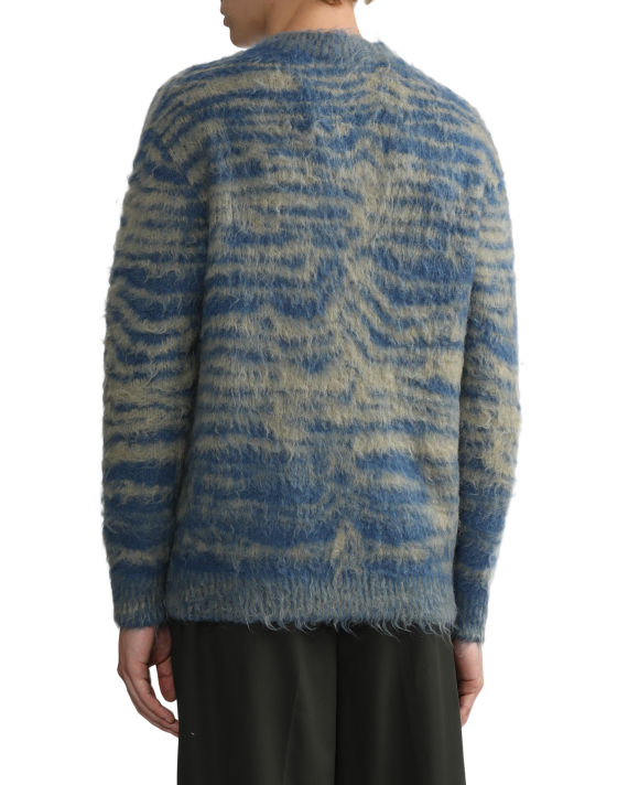 Crew neck wool knit jumper image number 3