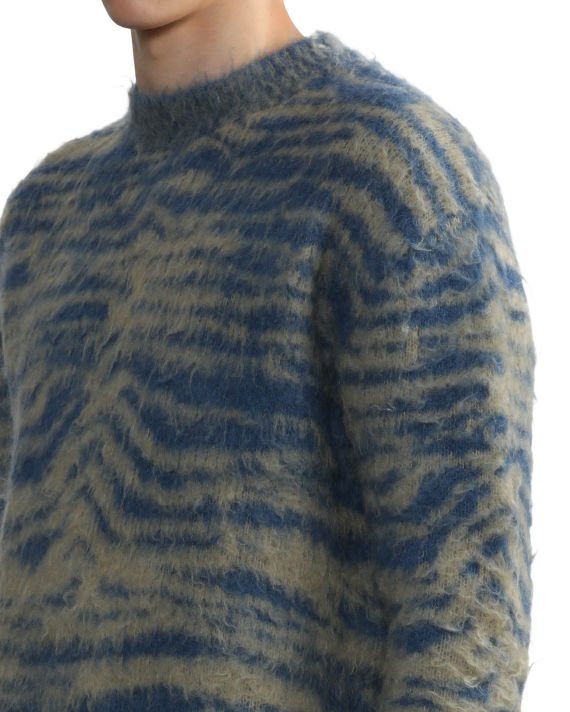 Crew neck wool knit jumper image number 4