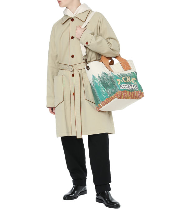 Belted trench coat image number 6