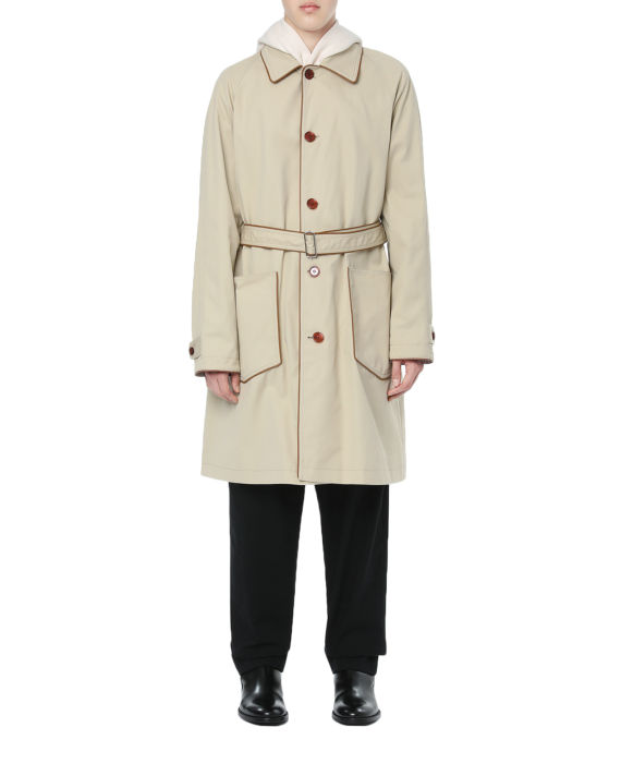 Belted trench coat image number 1