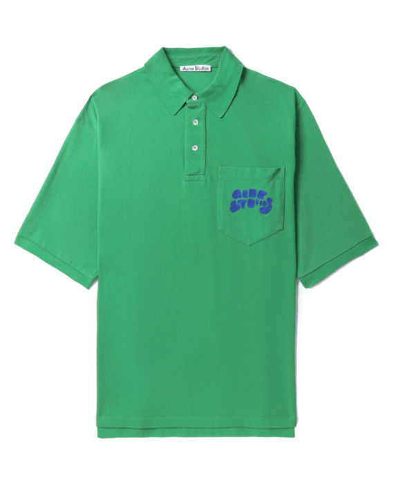 Bubble logo polo tee image number 0