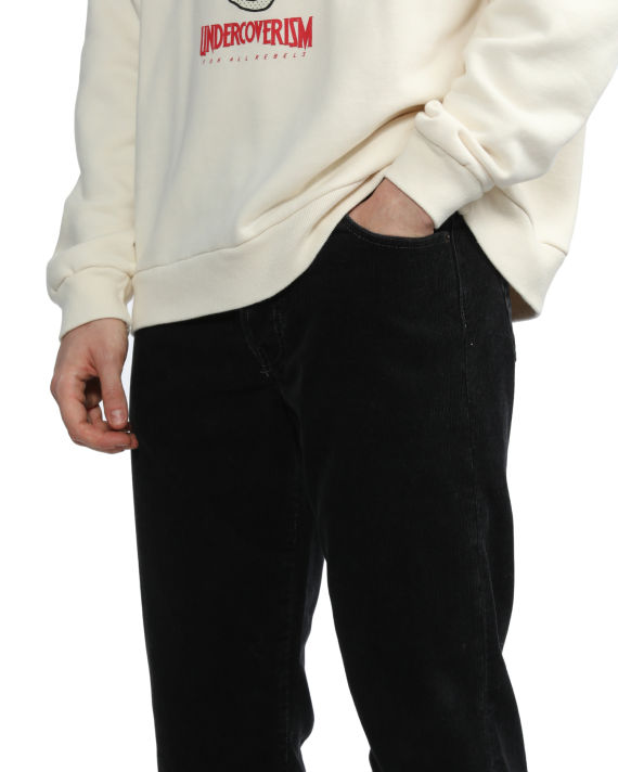 Cropped corduroy pants image number 4