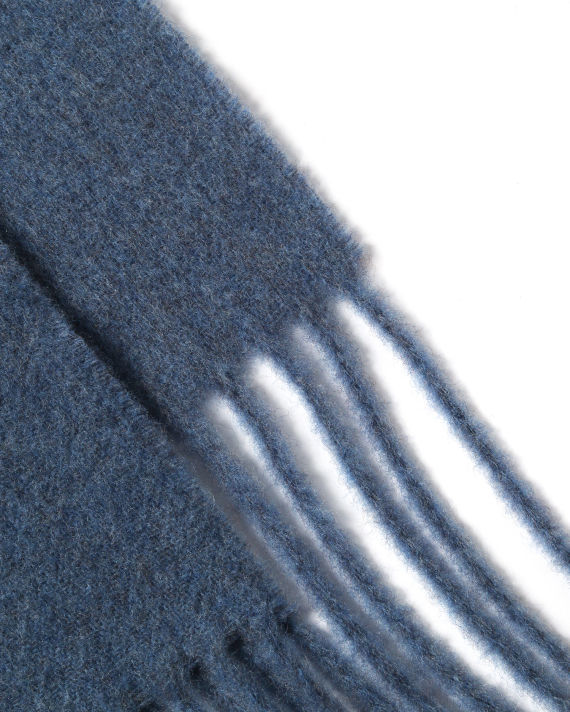Wool fringe scarf image number 3