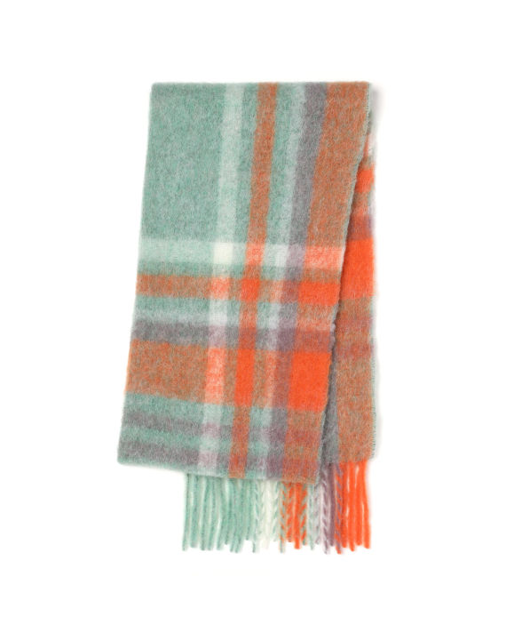 Check wool scarf image number 1