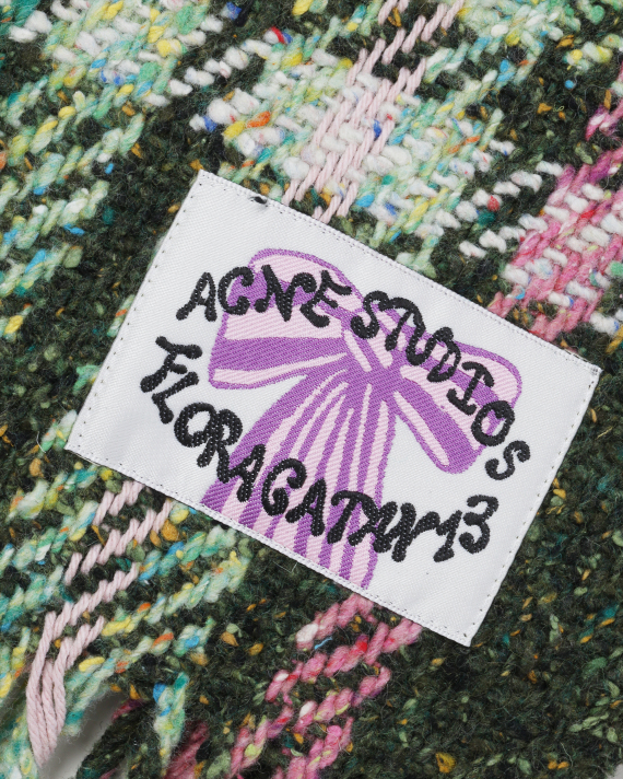 Acne Studios Plaid scarf