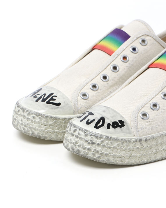Acne Studios Ballow rainbow sneakers| ITeSHOP